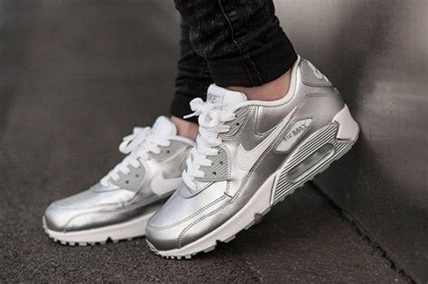 nike air max 90 damen silber metallic|nike air max 90 silver stockx.